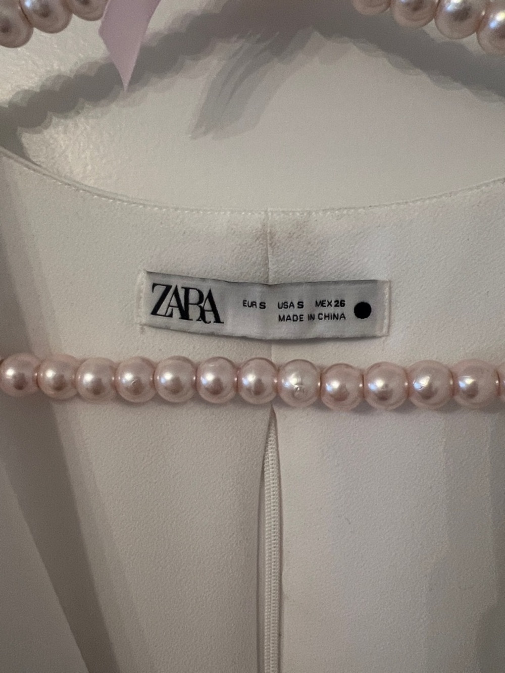Zara Ivory Draped Cowl Neck Camisole - Picture 2 of 4